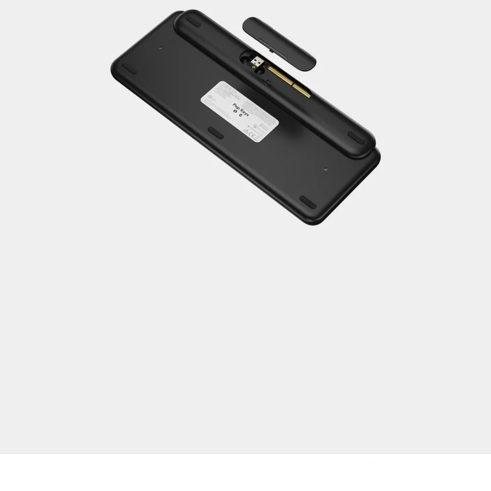 Logitech POP Mechanical Wireless Keyboard with Customizable Emoji Keys